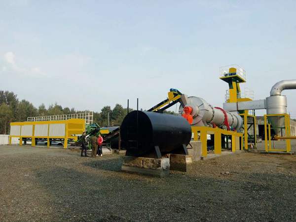 What to do when the asphalt mixer vibrating screen trips